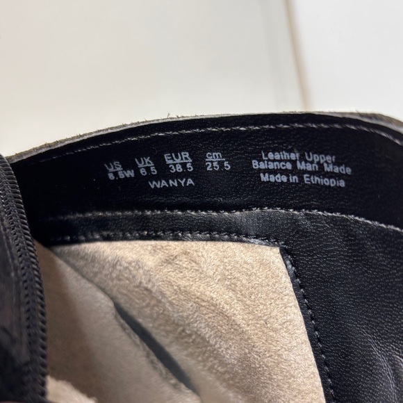 Naturalizer Black Leather Ankle Boots - Picture 13 of 13